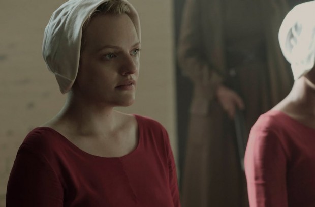 Elisabeth Moss in The Handmaid’s Tale