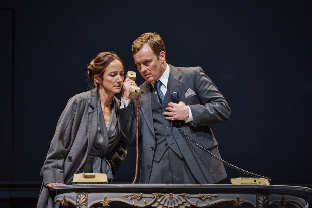 Lydia Leonard and Toby Stephens in Oslo. Photo: Brinkhoff Mögenburg