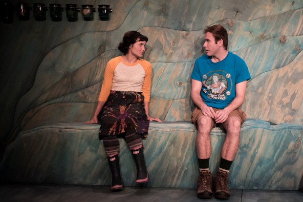 Ruby Bentall and Joe Bannister in Ramona Tells Jim. Photo: Samuel Taylor