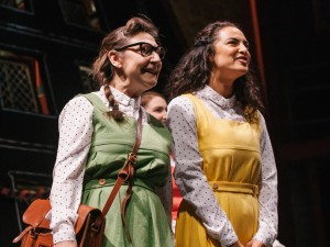 Pauline McLynn and Anna Shaffer in Daisy Pulls It Off. Photo : Tomas Turpie