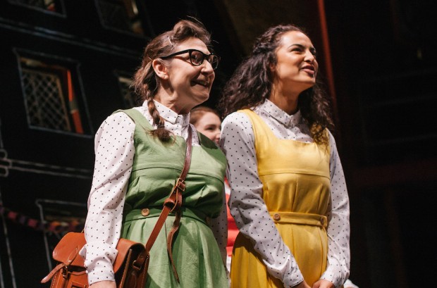 Pauline McLynn and Anna Shaffer in Daisy Pulls It Off. Photo : Tomas Turpie