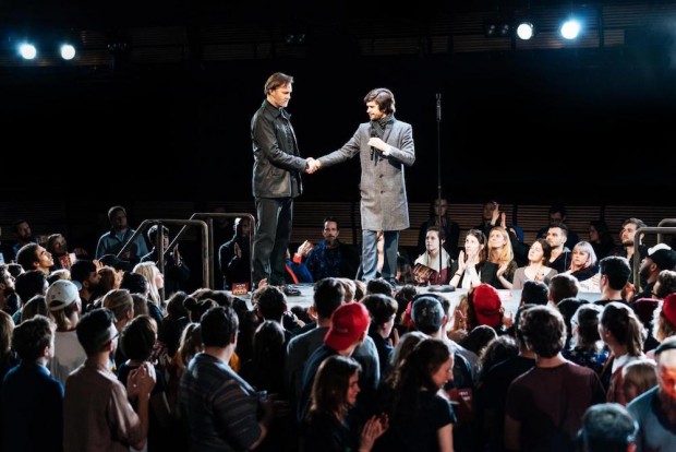 David Morrissey and Ben Whishaw in Julius Caesar. Photo: Manuel Harlan