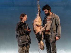 Ria Zmitrowicz and Alec Secareanu in Gundog. Photo: Manuel Harlan