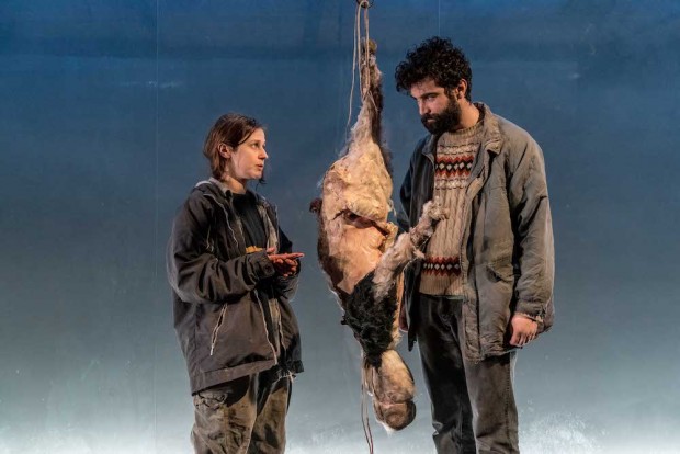 Ria Zmitrowicz and Alec Secareanu in Gundog. Photo: Manuel Harlan