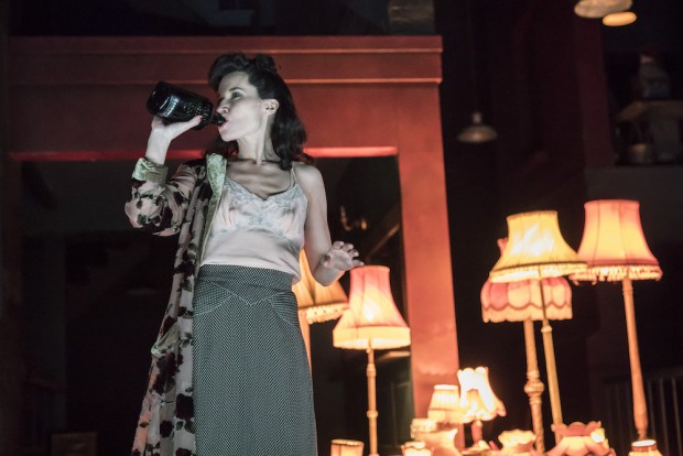 Kate Fleetwood in Absolute Hell. Photo: Johan Persson