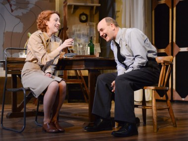 Laura Rogers and David Haig in Pressure. Photo: Robert Day