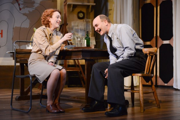 Laura Rogers and David Haig in Pressure. Photo: Robert Day