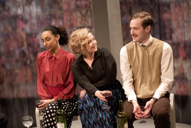 Tessie Orange-Turner, Olivia Darnley and Edward Killingback in Masterpieces. Photo: Bill Prentice