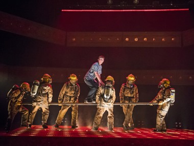 The cast of Fatherland. Photo: Tristram Kenton