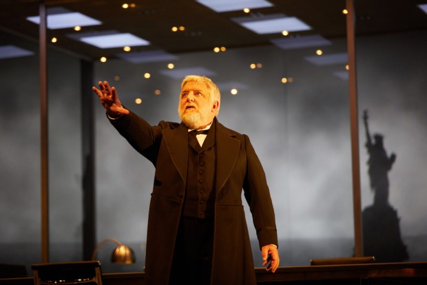 Simon Russell Beale in The Lehman Trilogy. Photo: Mark Douet