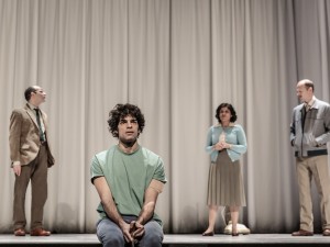 Zubin Varla, Ethan Kai, Syreeta Kumar and Robert Fitch in Equus. Photo: The Other Richard