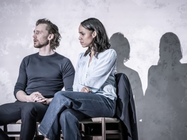 Tom Hiddleston and Zawe Ashton in Betrayal. Photo: Marc Brenner