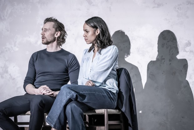 Tom Hiddleston and Zawe Ashton in Betrayal. Photo: Marc Brenner