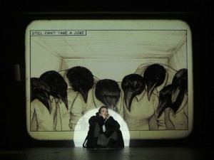 Cillian Murphy in Grief Is the Thing with Feathers. Photo: Colm Hogan