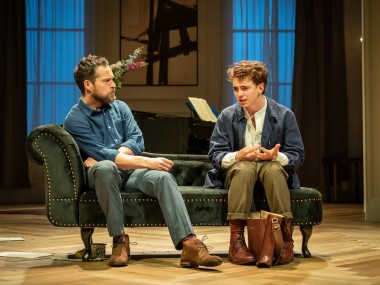 John Light and Laurie Kynaston in The Son. Photo: Marc Brenner