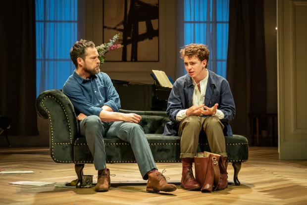 John Light and Laurie Kynaston in The Son. Photo: Marc Brenner