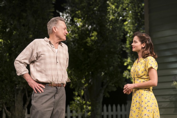 Bill Pullman and Jenna Coleman in All My Sons. Photo: Johan Persson