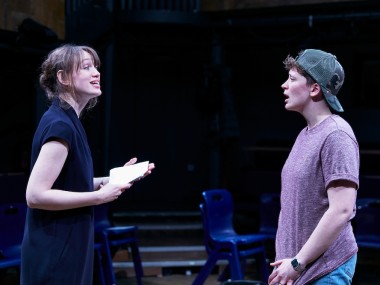 Lucy Briggs-Owen and Zoe West in Out of Water. Photo: The Other Richard