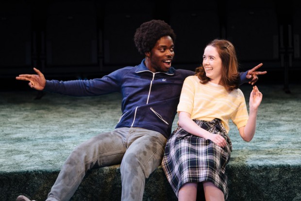 Jonathan Ajayi and Tilly Steele in Strange Fruit. Photo: Helen Murray