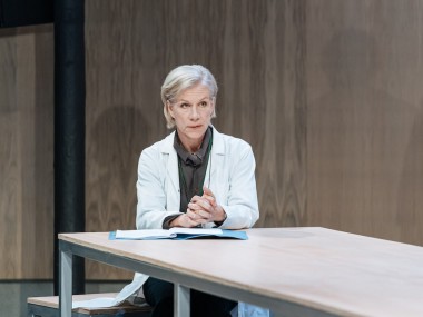 Juliet Stevenson in The Doctor. Photo: Manuel Harlan