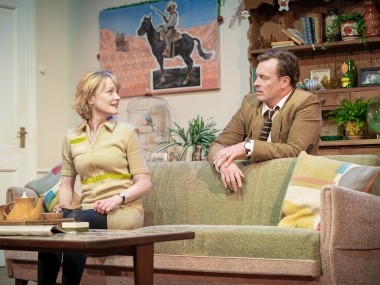 Claire Skinner and Toby Stephens in A Day in the Death of Joe Egg. Photo: Marc Brenner