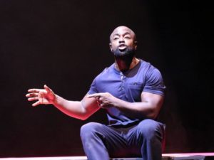 Michael Balogun in Death of England: Delroy. Photo: Normski