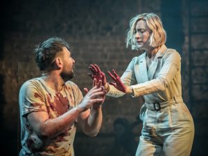 James McArdle and Saoirse Ronan in Macbeth. Photo: Marc Brenner