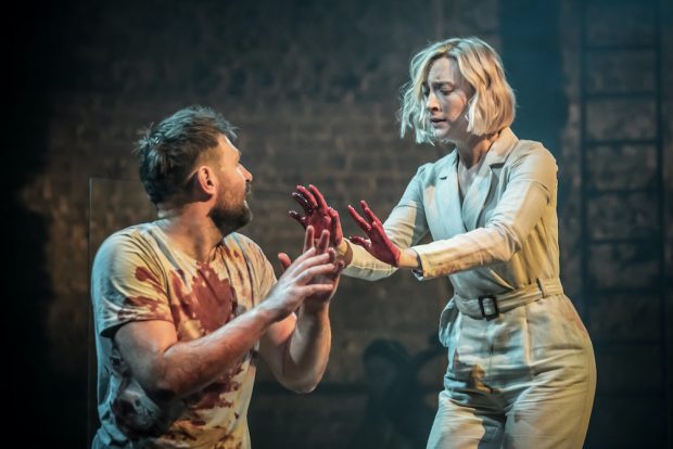 James McArdle and Saoirse Ronan in Macbeth. Photo: Marc Brenner