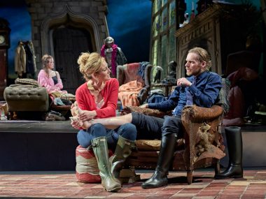 Nancy Carroll and Shaun Evans in Manor. Photo: Manuel Harlan