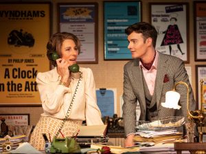 Tamsin Greig and Jos Vantyler in Peggy For You. Photo: Helen Maybanks