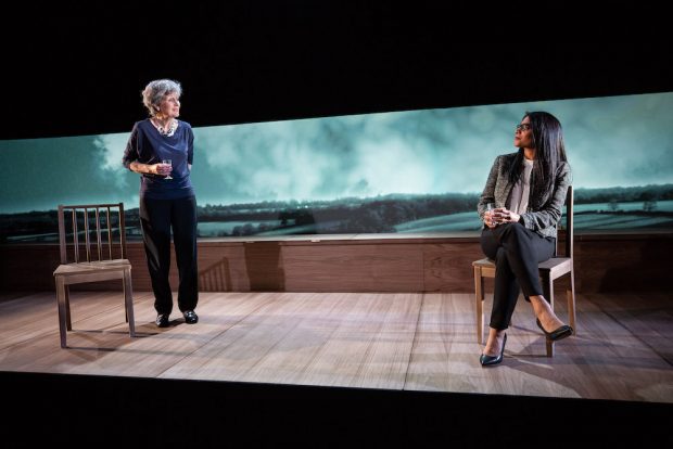 Jessica Turner and Amara Karan in Bloody Difficult Women. Photo: Mark Senior