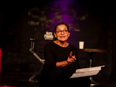 Sudha Bhuchar in Evening Conversations. Photo: Harry Elletson