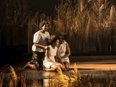 Sarah Niles, Racheal Ofori and Natalie Simpson in Three Sisters. Photo: The Other Richard