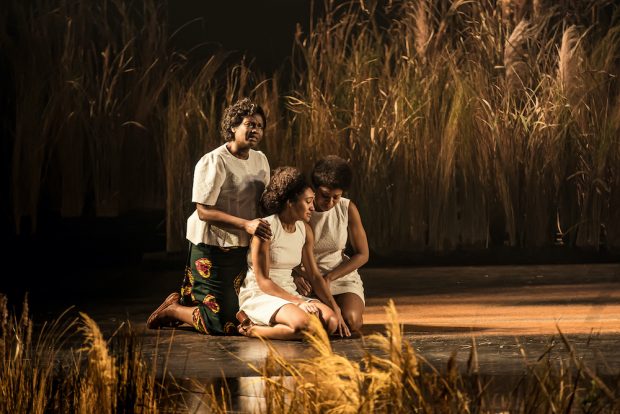 Sarah Niles, Racheal Ofori and Natalie Simpson in Three Sisters. Photo: The Other Richard