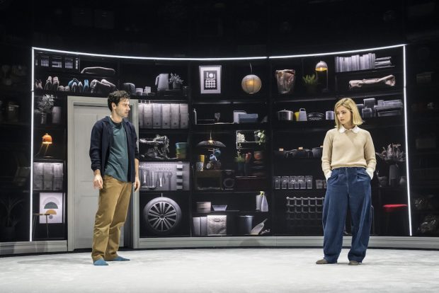 Aidan Turner and Jenna Coleman in Lemons Lemons Lemons Lemons Lemons. Photo: Johan Persson