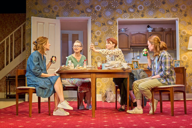 Michelle Butterly, Sue Jenkins, Jodie McNee and Emma Harrison in Cuckoo. Photo: Manuel Harlan