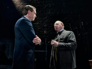 Stephen Campbell Moore and Adrian Scarborough in When Winston Went to War with the Wireless. Photo: Manuel Harlan