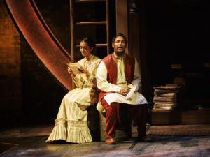 Tanya Katyal and Aaron Gill in The Empress. Photo: Ellie Kurttz