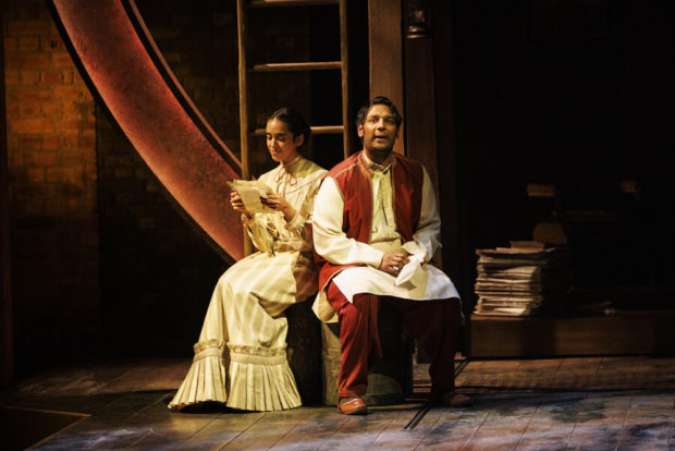 Tanya Katyal and Aaron Gill in The Empress. Photo: Ellie Kurttz