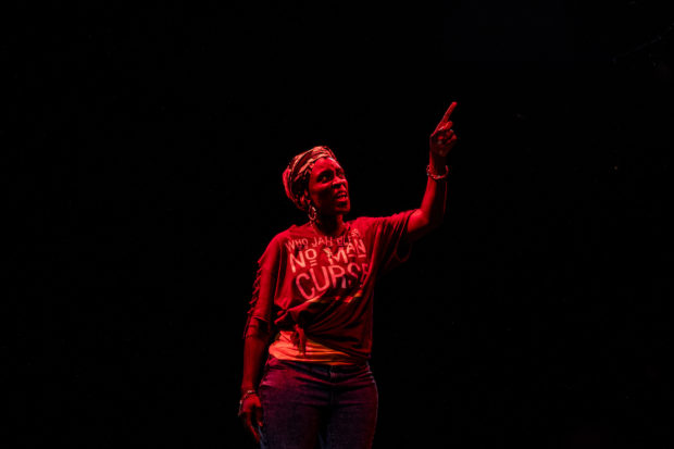 Sharon Duncan-Brewster in Death of England: Closing Time. Photo: Feruza Afewerki