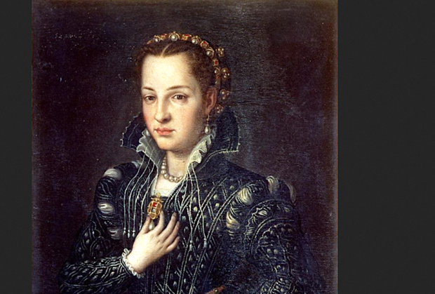 Lucrezia de’ Medici possibly by Bronzino (1560)