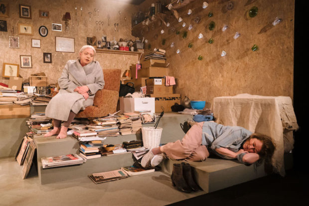 Holly Atkins and Rosie Cavaliero in Personal Values. Photo: Helen Murray