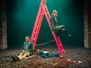 Nina Cassells and Lucy Mangan in Playfight. Photo: Paul Blakemore