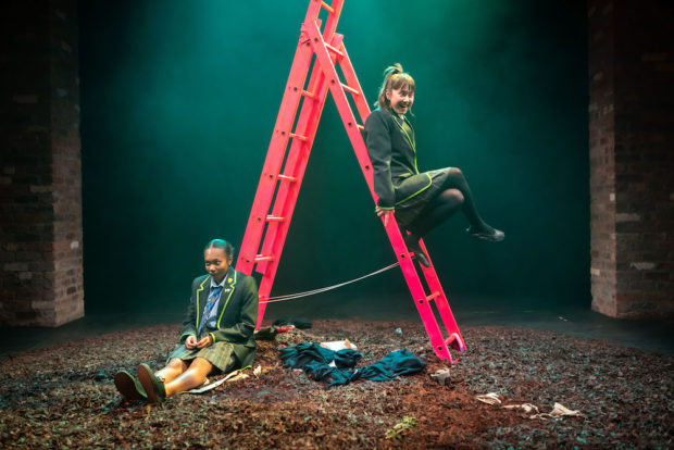 Nina Cassells and Lucy Mangan in Playfight. Photo: Paul Blakemore