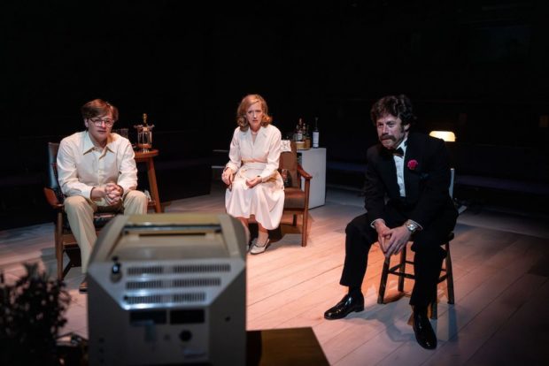 Joe Edgar, Claire Price and Daniel Abelson in In Praise of Love. Photo: Ellie Kurttz