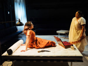 Pearl Chanda and Rina Fatania in Hedda. Photo: Helen Murray Photography