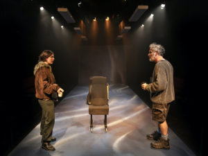 Nancy Farino and Jason Thorpe in Fatherland. Photo: Pamela Raith Photography